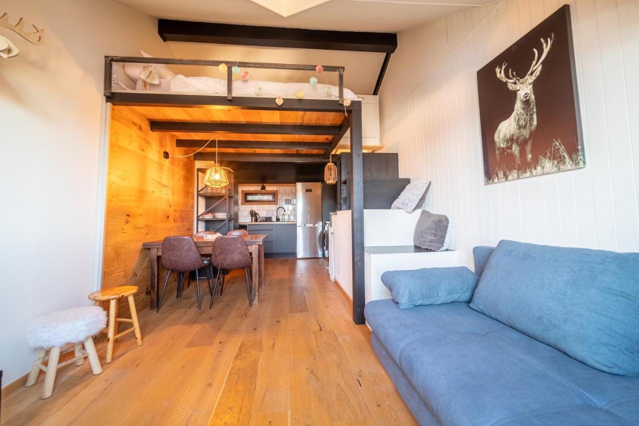Le Cerf - Duplex Avec Superbe Vue Montagne Apartment Les Angles  Exterior photo