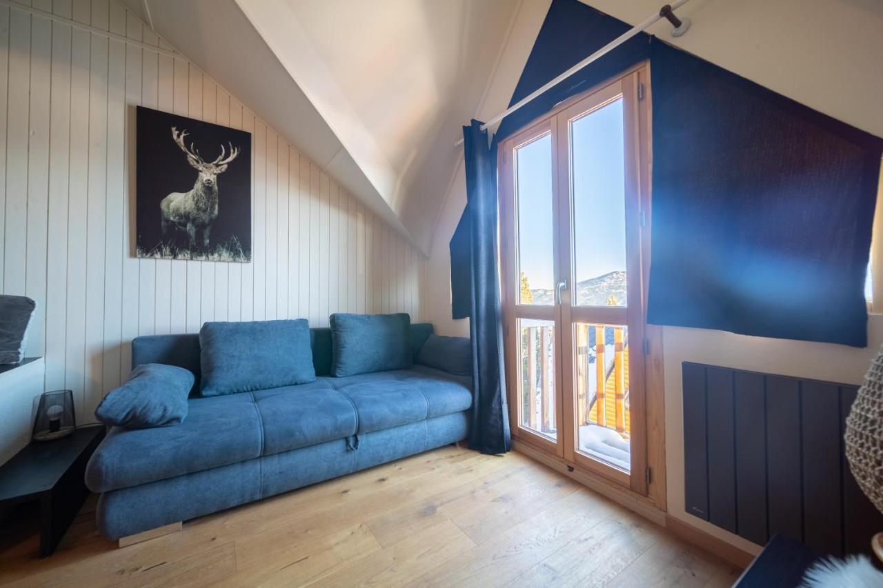 Le Cerf - Duplex Avec Superbe Vue Montagne Apartment Les Angles  Exterior photo