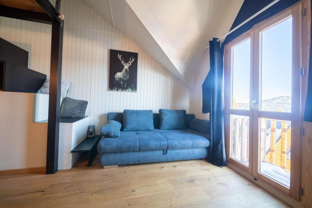 Le Cerf - Duplex Avec Superbe Vue Montagne Apartment Les Angles  Exterior photo